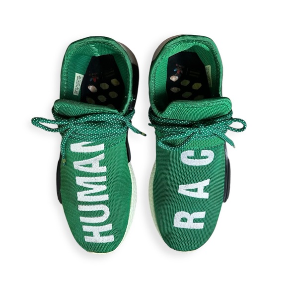 COPY - RARE ADIDAS PHARRELL WILLIAMS HUMAN RACE NMD R1 GREEN | SIZE M 7.5, W 8.5 - Picture 3 of 16